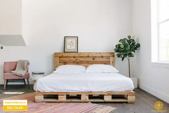 Pallet Giường Giá Rẻ. Có Nên Mua Giường Pallet Trang Trí Không Gian Phòng Ngủ?