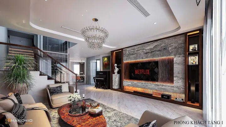 nội thất penthouse mr vượng