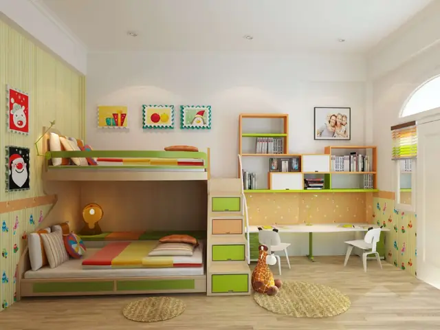 1. Ý tưởng chọn nội thất phòng ngủ cho 2 bé trai thông minh 1. Ý tưởng chọn nội thất phòng ngủ cho 2 bé trai thông minh