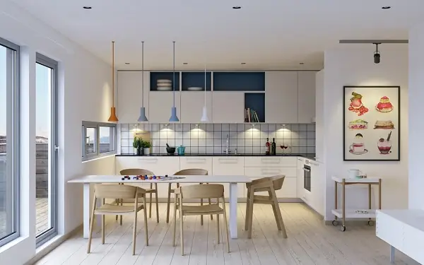 Chiếc Đèn Trần Đầy Màu Sắc