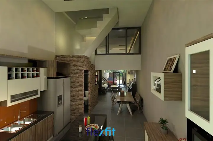 Phòng bếp nhà ống 3m Phòng bếp nhà ống 3m