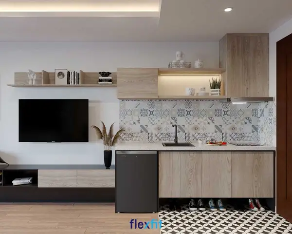 Phòng bếp nhà ống 4m Phòng bếp nhà ống 4m