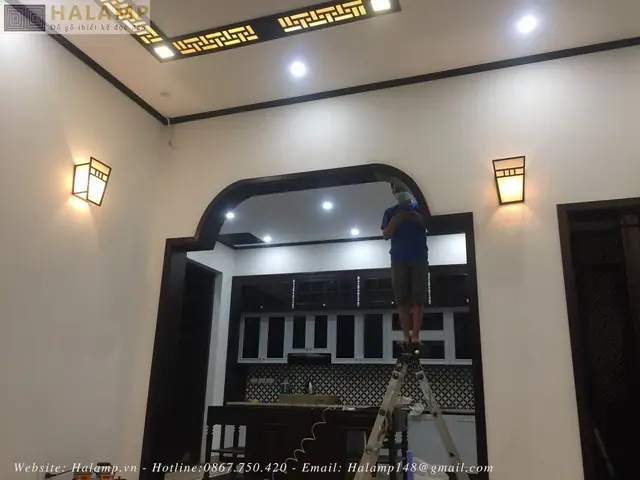 THI CÔNG NỘI THẤT INDOCHINE CHẤT LƯỢNG KẾT HỢP ĐỒ GỖ GRAND BOIS