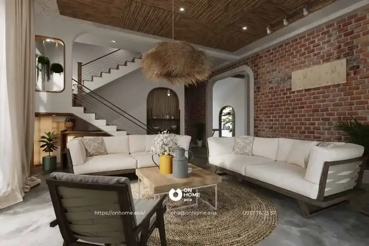 Mẫu Nội Thất Homestay Đẹp Phong Cách Vintage.