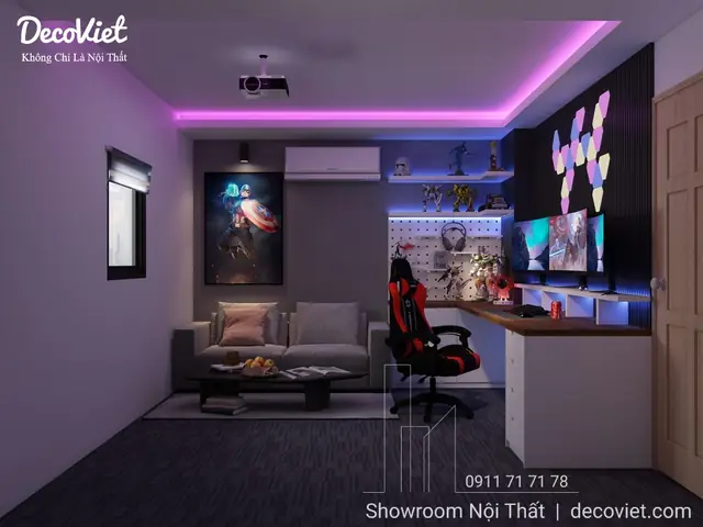 ▪ Nhu Cầu Thiết Kế Phòng Gaming Tại Nhà Đẹp Hiện Nay