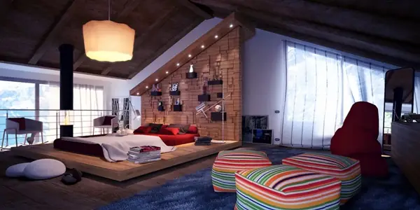 nội thất phòng gác mái nội thất phòng gác mái