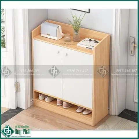 Tủ giày 3 cánh hở chân Tủ giày 3 cánh hở chân