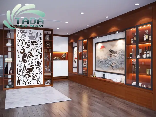 3D - THỰC TẾ COMBO NỘI THẤT PHÒNG KHÁCH NHÀ ANH TRỌNG - NGUYỄN TUÂN, HÀ NỘI