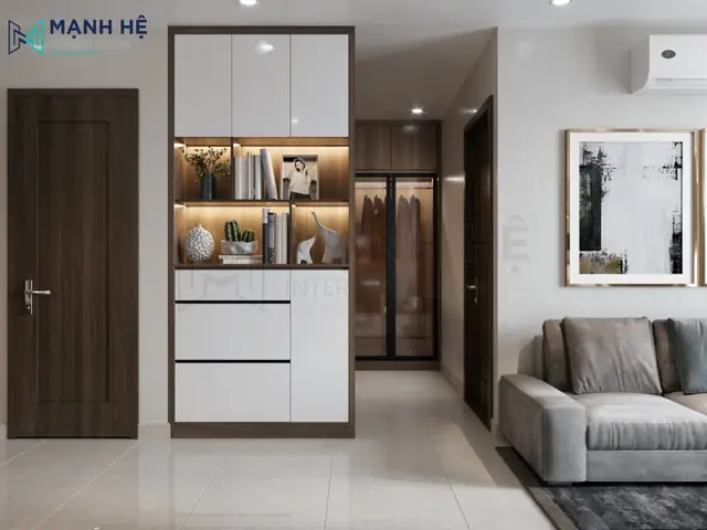 Thiết Kế Nội Thất Phòng Kháchliền Bếp