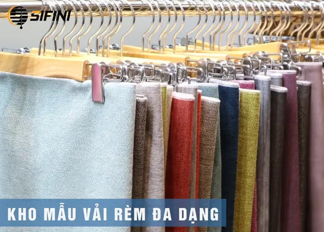 ĐIỀU QUAN TÂM 02: CHỌN VẢI CHO RÈM CỬA PHÒNG KHÁCH