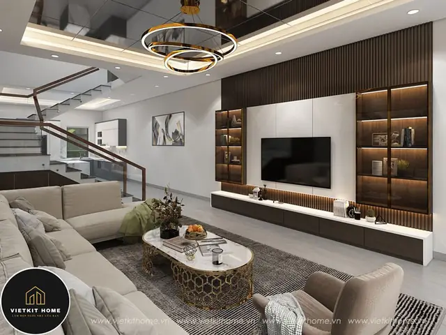 Thiết Kế- Thi Công Nội Thất Phòng Khách Tại Long Biên Hà Nội – Vietkit Home: Thiết Kế- Thi Công Nội Thất Phòng Khách Tại Long Biên Hà Nội – Vietkit Home: