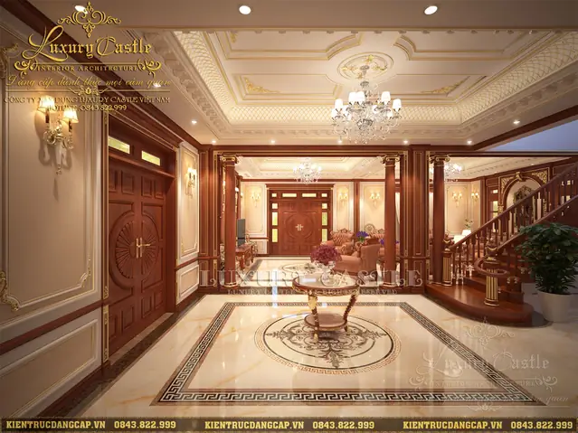 Thiết kế nội thất biệt thự lâu đài đẹp Thiết kế nội thất biệt thự lâu đài đẹp