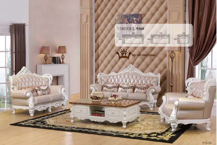Sofa cá» Äiá»n mã 961# Sofa cá» Äiá»n mã 961#