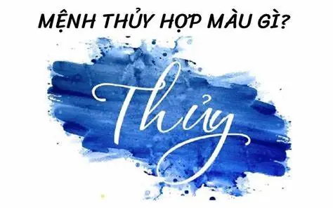 nguoi menh thuy hop mau gi