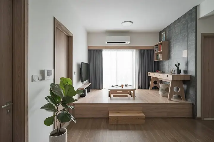 1.1. Phòng khách ngồi bệt là gì?