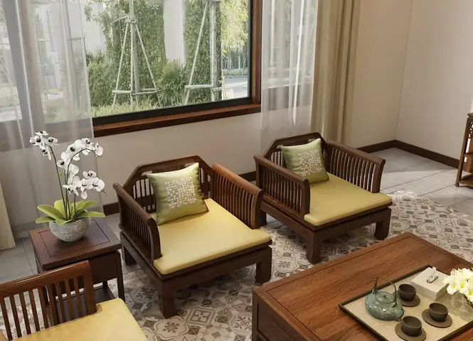 3. Đặc điểm thiết kế phòng khách này