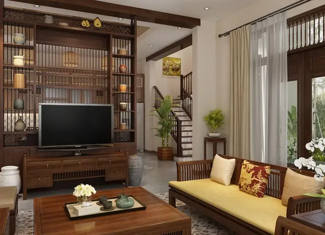 3. Đặc điểm thiết kế phòng khách này