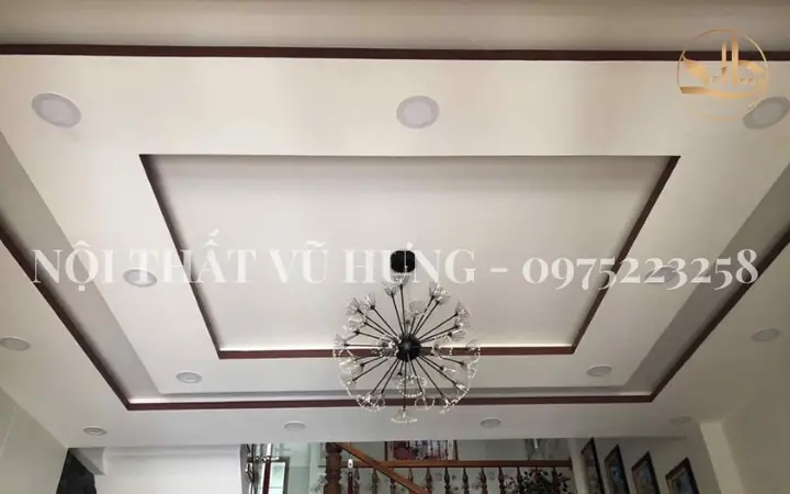Trần thạch cao chìm ấn tượng