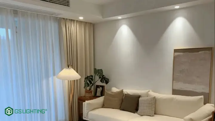 Các Loại Đèn Spotlight Âm Trần Phổ Biến Trong Phòng Khách