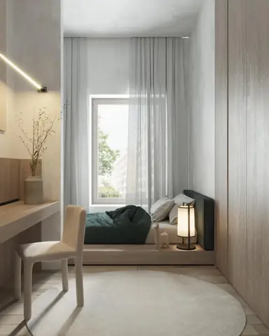BST Mẫu thiết kế phòng ngủ 3m vuông đẹp đa phong cách