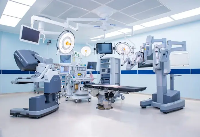 nội thất phòng mổ maquet