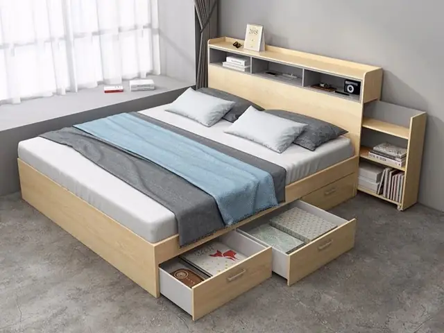 Sử dụng nội thất thông minh cho phòng ngủ 11m2