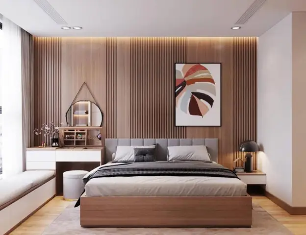 Mẫu 6: Thiết kế phòng ngủ 11m2 phong cách hiện đại