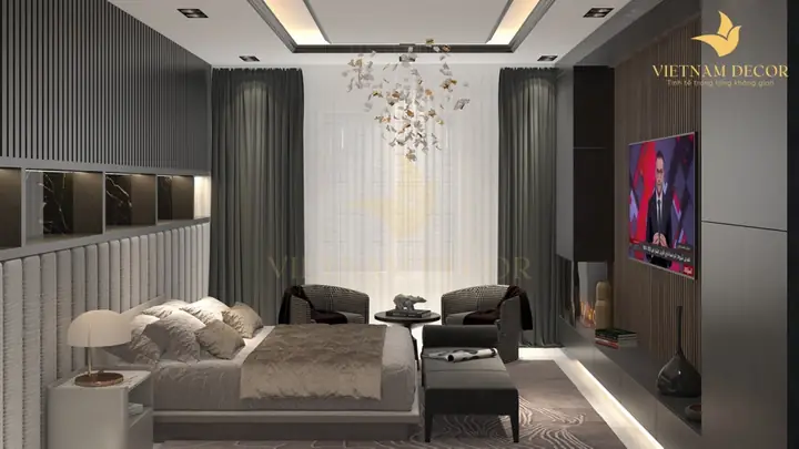 Bố trí các thiết bị điện tử trong phòng ngủ