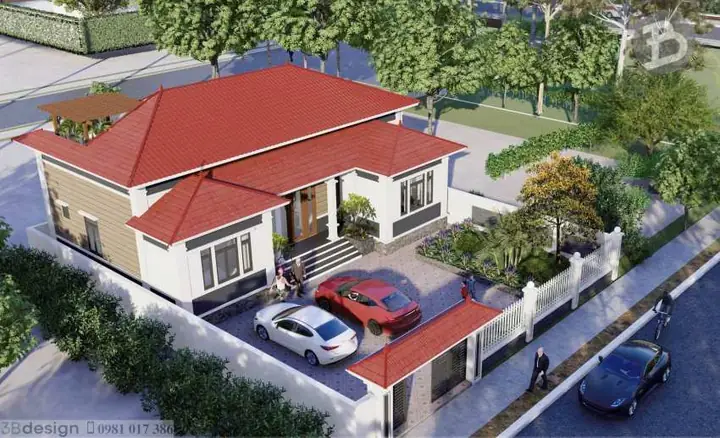 Thiết kế phối cảnh và bản vẽ công năng biệt thự