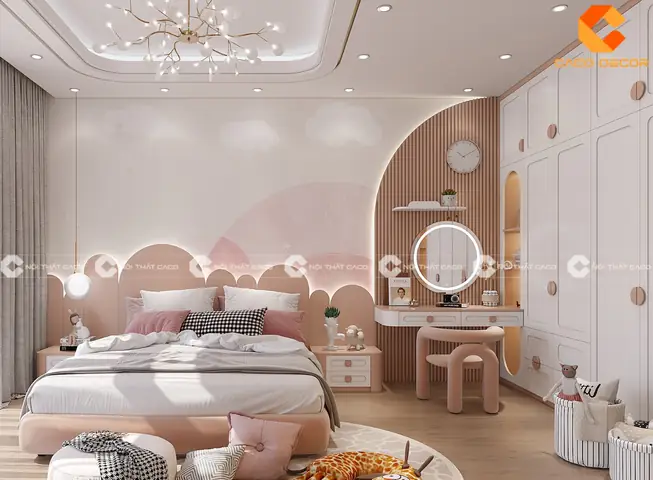 50 thiết kế nội thất phòng ngủ trẻ em đơn giản, cực đẹp 2025