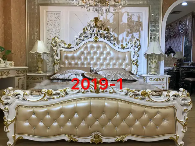 GIƯỜNG NGỦ PHONG CÁCH HOÀNG GIA 2019-1