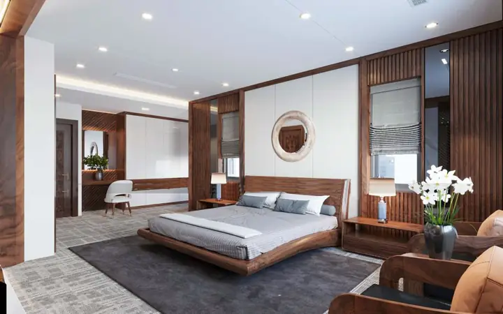 Áp dụng phong thủy vào nội thất phòng ngủ