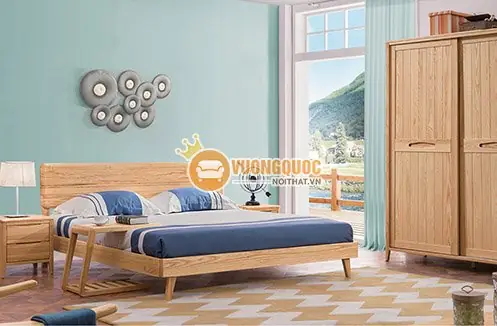 Bá» Phãng Ngá»¦ Gá» Äáº¸p Thiáº¾t Káº¾ Äæ N Giáº¢n Má»c Máº C Cgn5a105