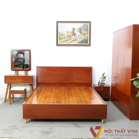 3. Những lợi ích khi mua combo nội thất phòng ngủ gỗ tự nhiên CB-1868 tại Nội thất Viva