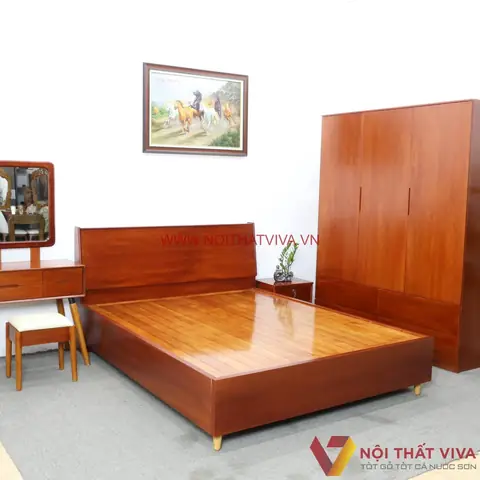3. Những lợi ích khi mua combo nội thất phòng ngủ gỗ tự nhiên CB-1868 tại Nội thất Viva