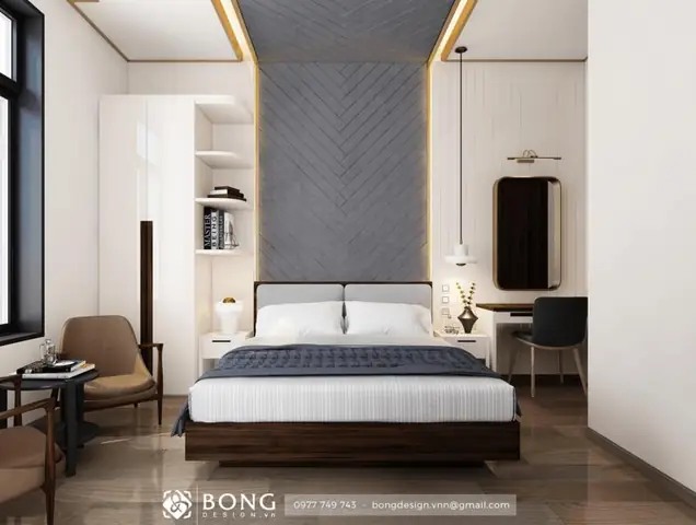 Thiết kế nội thất phòng ngủ khách sạn SketchUp toàn tập Thiết kế nội thất phòng ngủ khách sạn SketchUp toàn tập