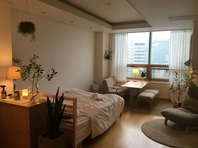 nội thất phòng ngủ mùa hè