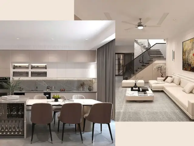 Thiết kế nội thất nhà 5x20m Thiết kế nội thất nhà 5x20m