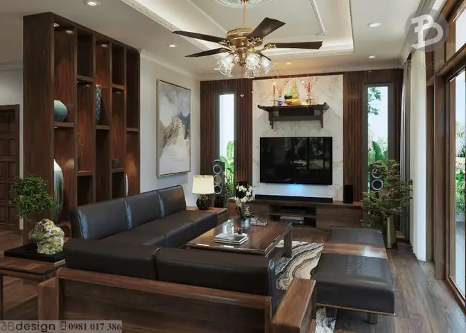Mẫu thiết kế nội thất nhà cấp 4 3 phòng ngủ mái nhật Mẫu thiết kế nội thất nhà cấp 4 3 phòng ngủ mái nhật