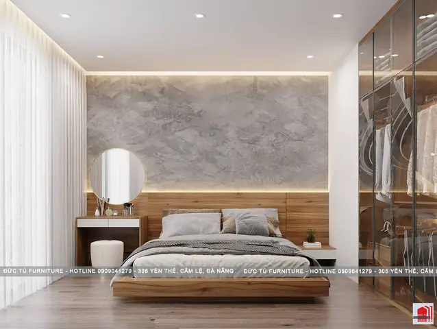 Thiết kế nội thất phòng ngủ cần có sự hài hòa về bố cục và màu sắc
