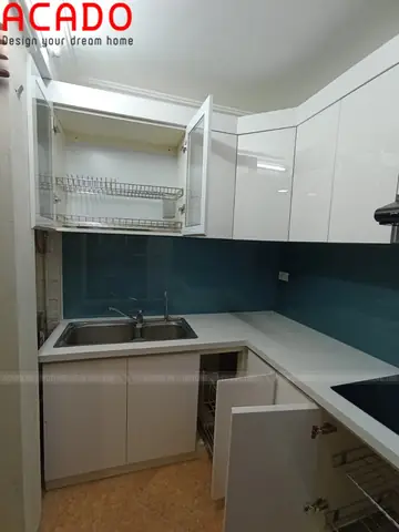 Một số hình ảnh làm tủ bếp tại Ngô Gia Tự – Long Biên