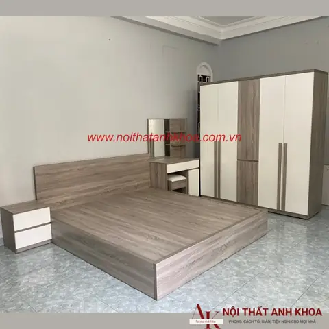 Trọn bộ nội thất phòng ngủ phong cách hiện đại Trọn bộ nội thất phòng ngủ phong cách hiện đại