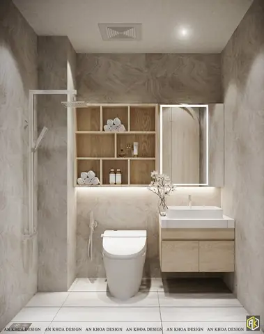 Xu hướng thiết kế nội thất phòng tắm nhà vệ sinh