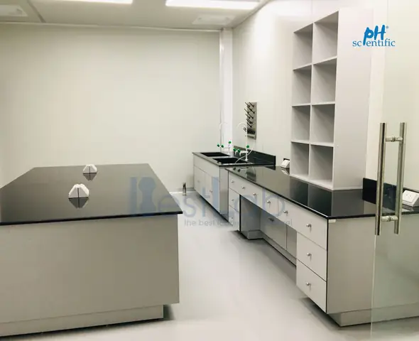 HOÃN THÃNH Láº®P Äáº¶T Ná»I THáº¤T PHÃNG THÃ NGHIá»M CHO CÃNG TY DÆ¯á»¢C PHáº¨M Táº I KCN LONG THÃNH