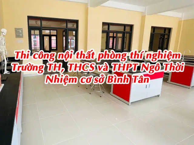 Tiêu chuẩn chọn nội thất phòng thí nhiệm hóa bạn cần biết