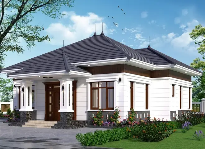 Thiết kế nhà ống 3 tầng tại Nam Định đẹp, tối ưu chi phí – 2025NM790 Thiết kế nhà ống 3 tầng tại Nam Định đẹp, tối ưu chi phí – 2025NM790
