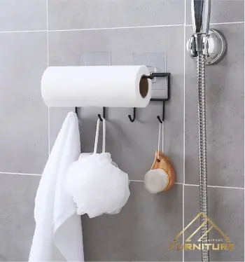 Phụ kiện nhà tắm giá treo khăn nhựa...