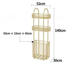 Giá để đồ nhà tắm bằng sắt kết...