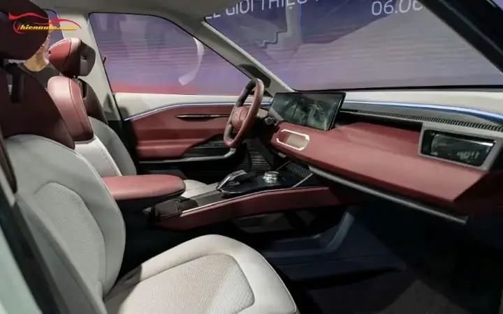 Nội thất Mitsubishi DST Concept: Các tính năng tiện nghi và công nghệ