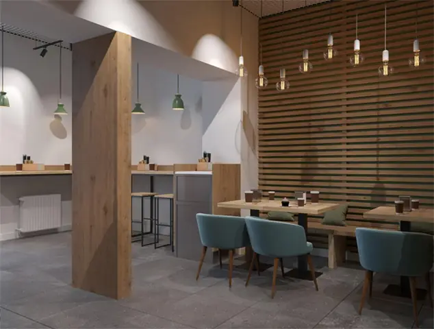 1.1 Khu vực ăn uống của khách hàng